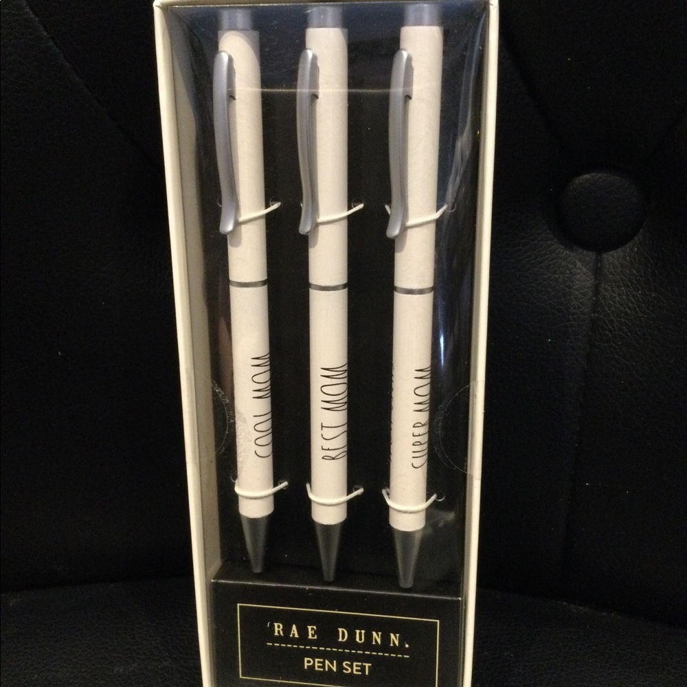 Rae Dunn Mom Theme Ballpoint Pen Set